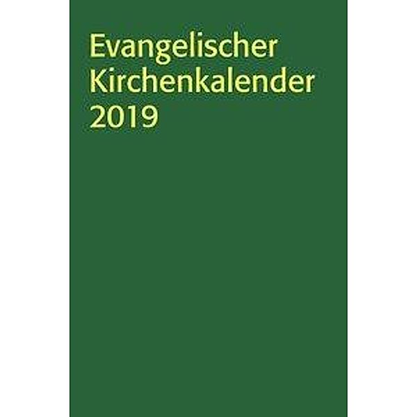 Evangelischer Kirchenkalender 2019