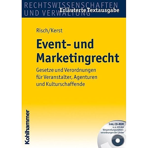 Event- und Marketingrecht, m. CD-ROM, Mandy Risch, Andreas Kerst