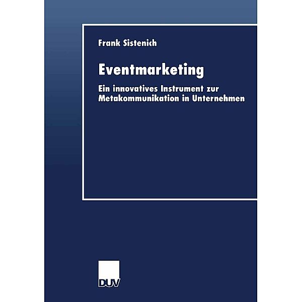 Eventmarketing, Frank Sistenich