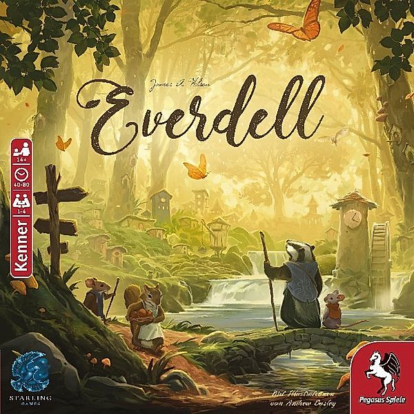 Pegasus Spiele, Starling Games Everdell, deutsche Ausgabe (Spiel), James A. Wilson