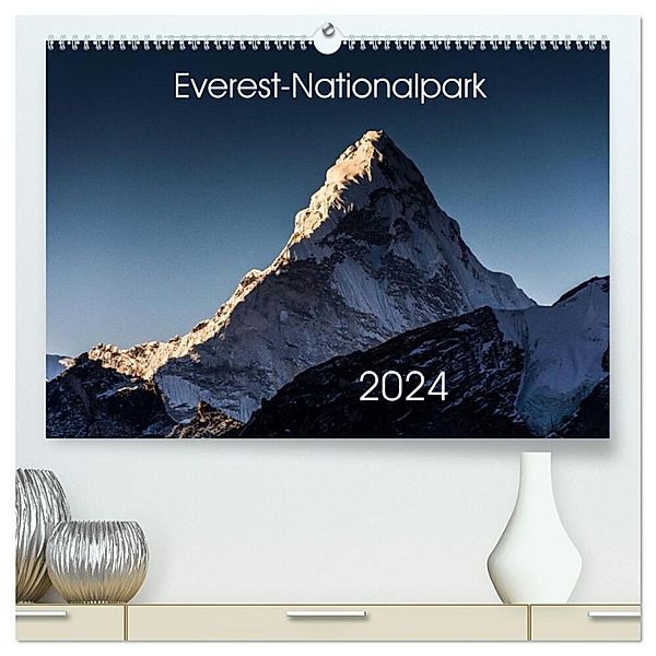 Everest-Nationalpark (hochwertiger Premium Wandkalender 2024 DIN A2 quer), Kunstdruck in Hochglanz, Jens König