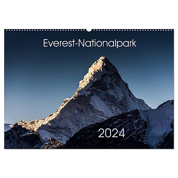 Everest-Nationalpark (Wandkalender 2024 DIN A2 quer), CALVENDO Monatskalender, Jens König