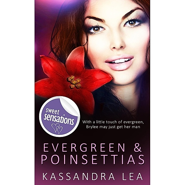 Evergreen and Poinsettias, Kassandra Lea