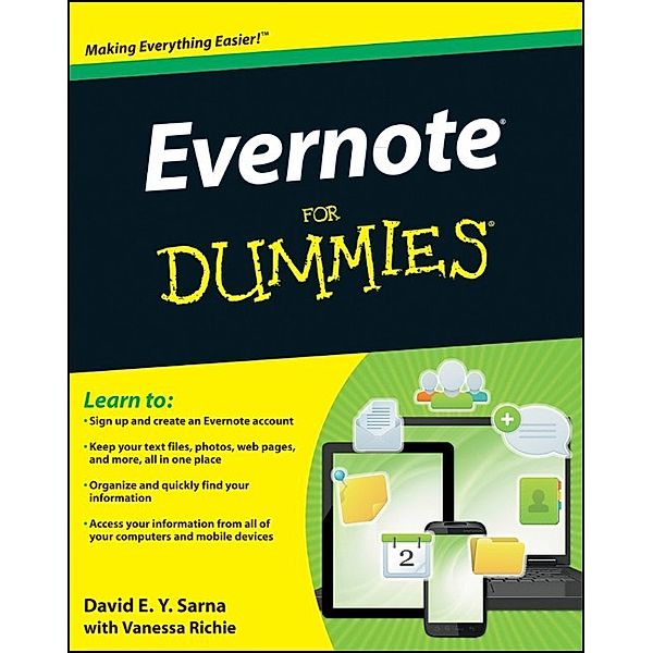 Evernote For Dummies, David E. Y. Sarna, Vanessa Richie