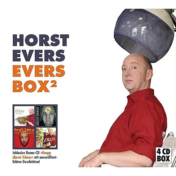 Evers Box.Tl.2,4 Audio-CDs, Horst Evers