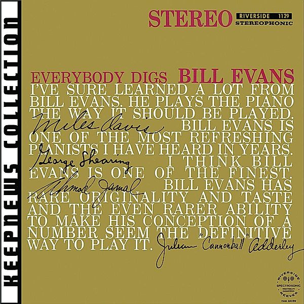 Everybody Digs Bill Evans, Bill Evans