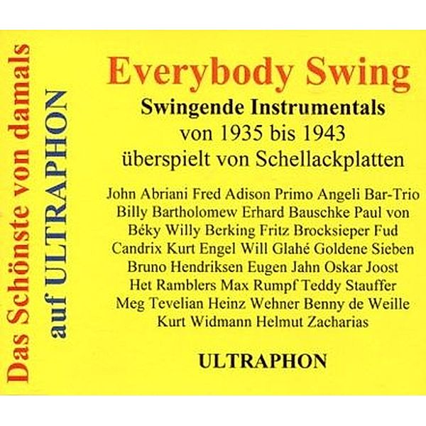 Everybody Swing-Swingende Instrumentals 1935-1943, John Abriani, Fred Adison, Kurt Engel