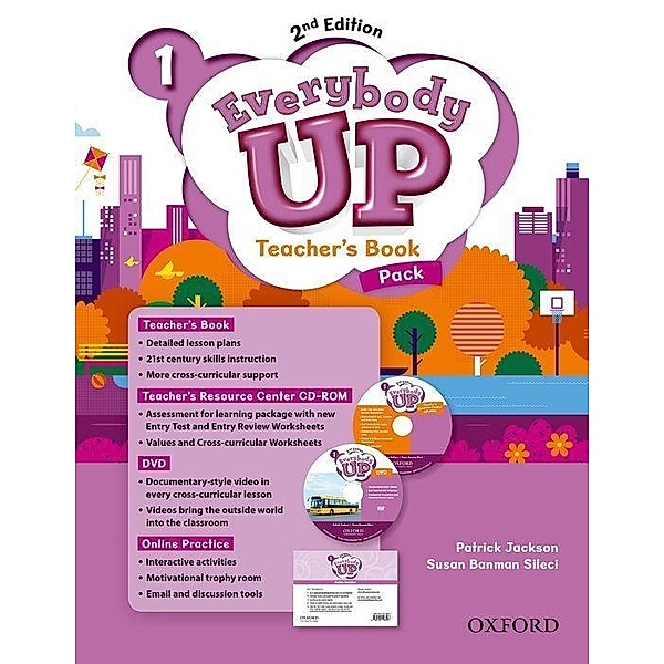 Everybody Up 1. Teacher's Book Pack with DVD, Patrick Jackson, Susan Banman Sileci, Kathleen Kampa, Charles Vilina