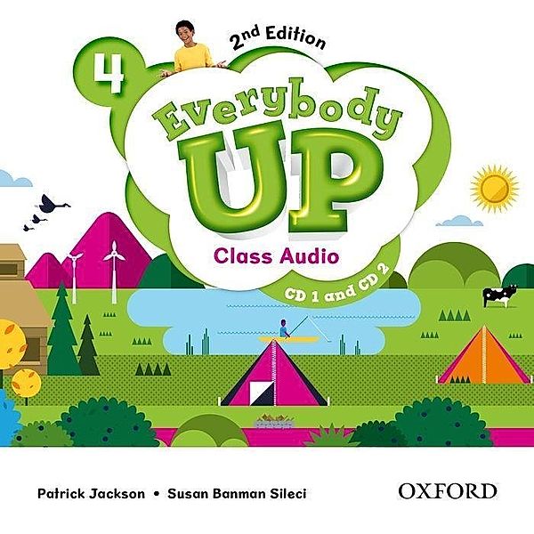 Everybody Up 4. Class Audio CD, Patrick Jackson, Susan Banman Sileci, Kathleen Kampa, Charles Vilina