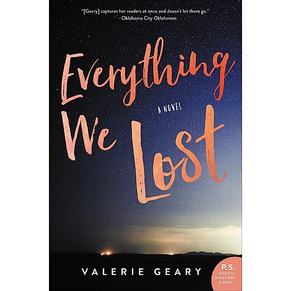 Everything We Lost, Valerie Geary