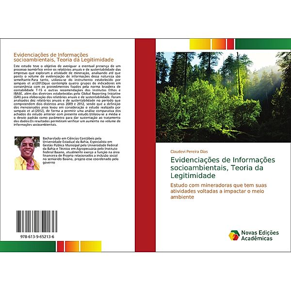 Evidenciações de Informações socioambientais, Teoria da Legitimidade, Claudevi Pereira Dias