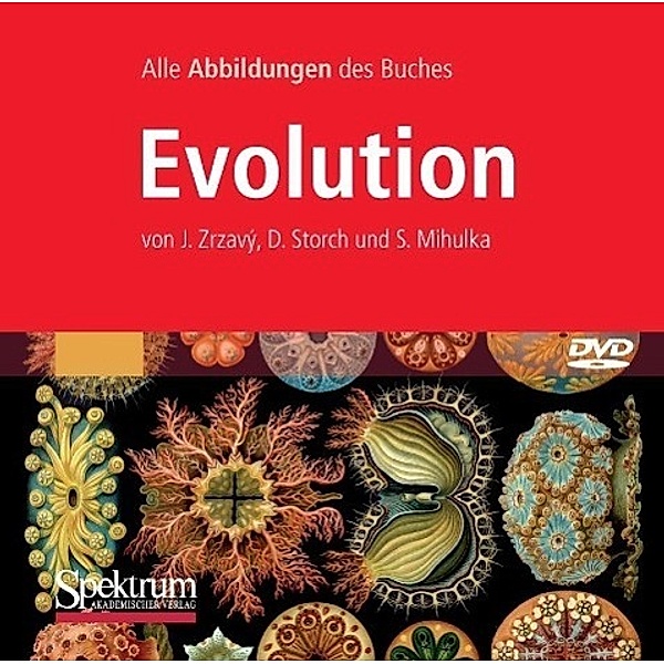 Evolution, Alle Abbildungen des Buches, DVD-ROM, Jan Zravý, David Storch, Stanislav Mihulka