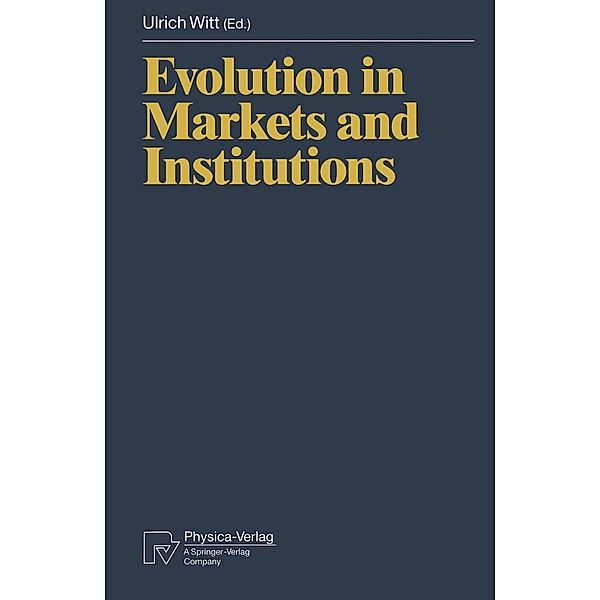 Evolution in Markets and Institutions