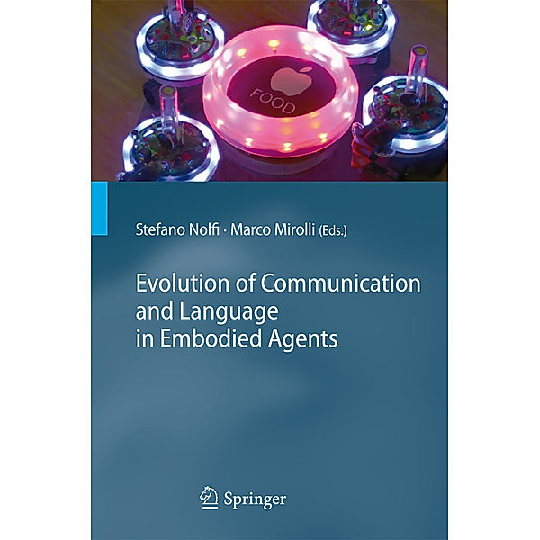 Evolution of Communication and Language in Embodied Agents