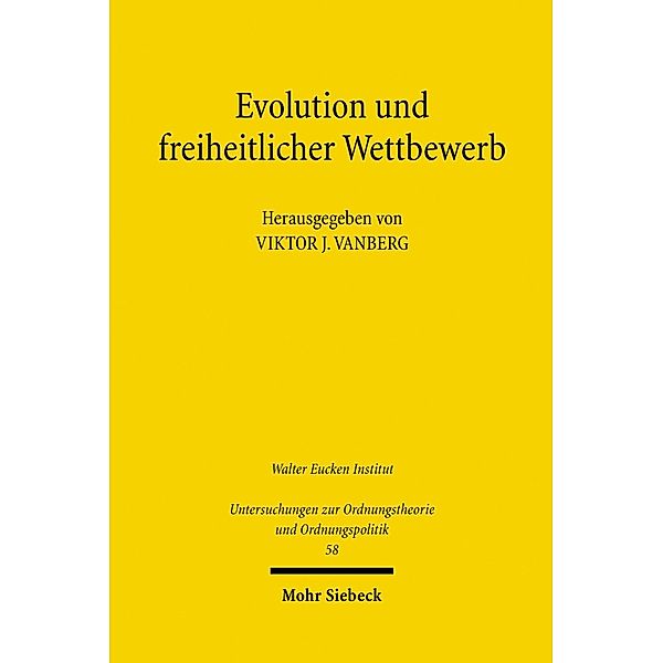 Evolution und freiheitlicher Wettbewerb