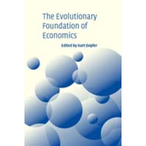 Evolutionary Foundations of Economics