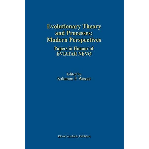 Evolutionary Theory and Processes: Modern Perspectives