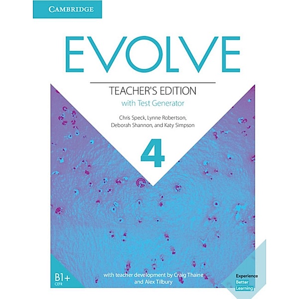 Evolve 4 (B1+) - Teacher's Edition with Test Generator
