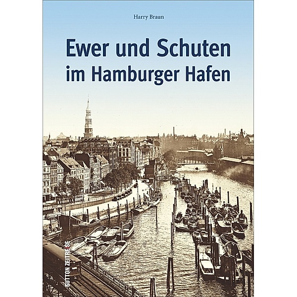 Ewer und Schuten im Hamburger Hafen, Harry Braun