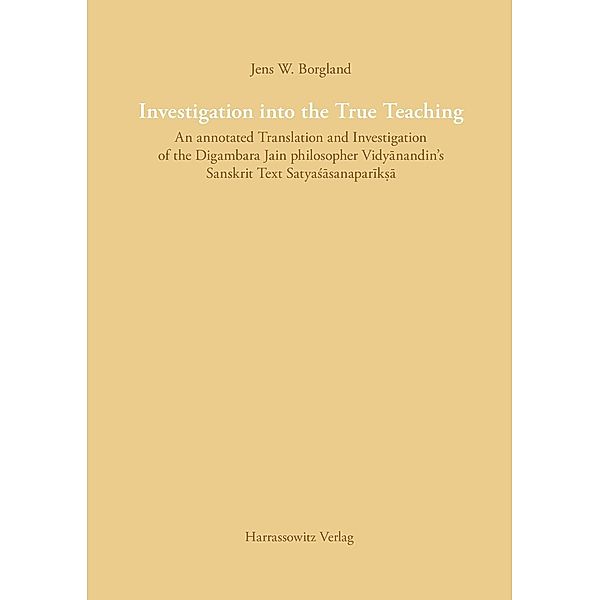 Examination into the True Teaching, Jens W. Borgland