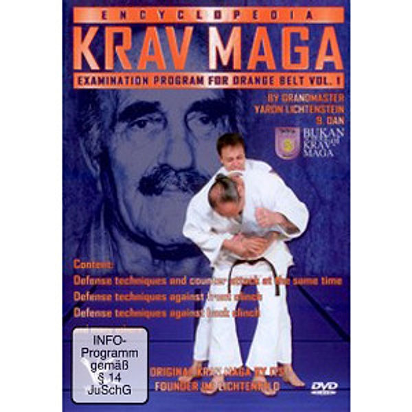 Examination Program For Orange Belt Vol.1, Krav Maga