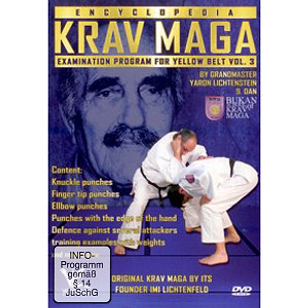 Examination Program For Yellow Belt Vol.3, Krav Maga