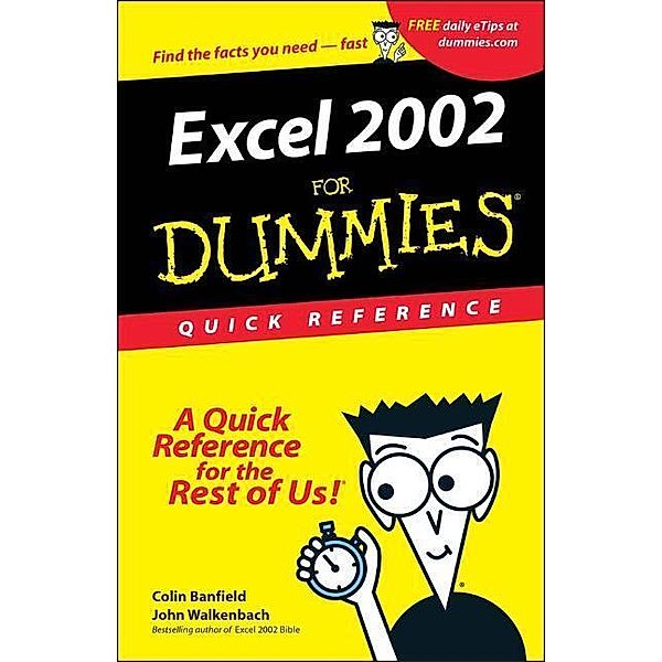 Excel 2002 for Dummies, Colin Banfield, John Walkenbach