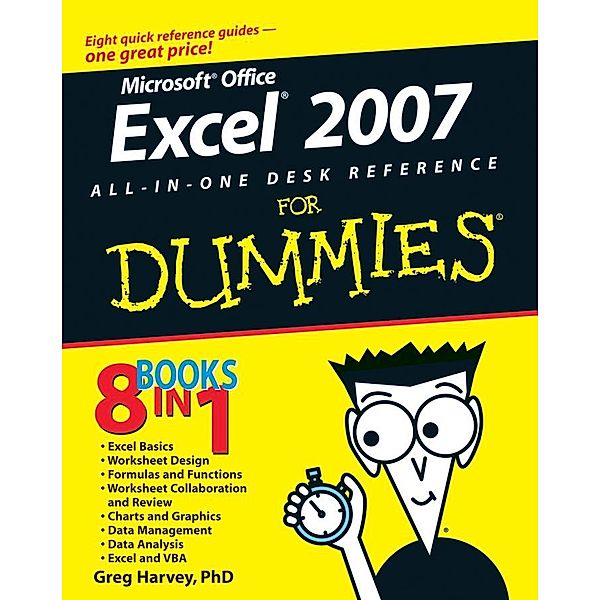Excel 2007 All-In-One Desk Reference For Dummies, Greg Harvey
