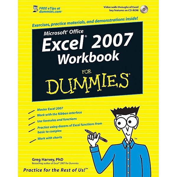 Excel 2007 Workbook For Dummies, Greg Harvey