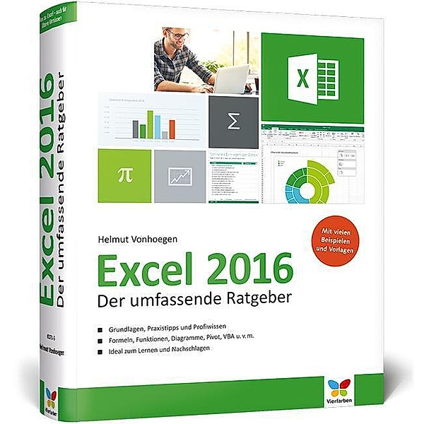 Excel 2016 - Der umfassende Ratgeber, Helmut Vonhoegen