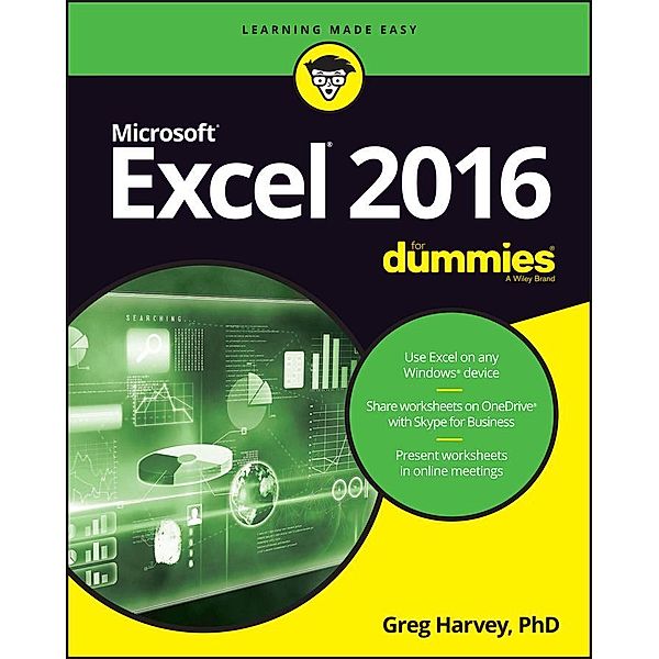 Excel 2016 For Dummies, Greg Harvey