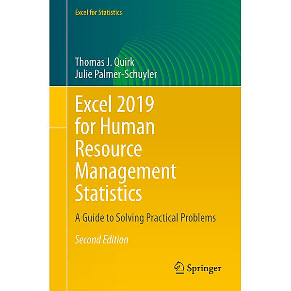 Excel 2019 for Human Resource Management Statistics, Thomas J. Quirk, Julie Palmer-Schuyler