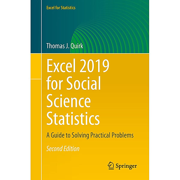 Excel 2019 for Social Science Statistics, Thomas J. Quirk