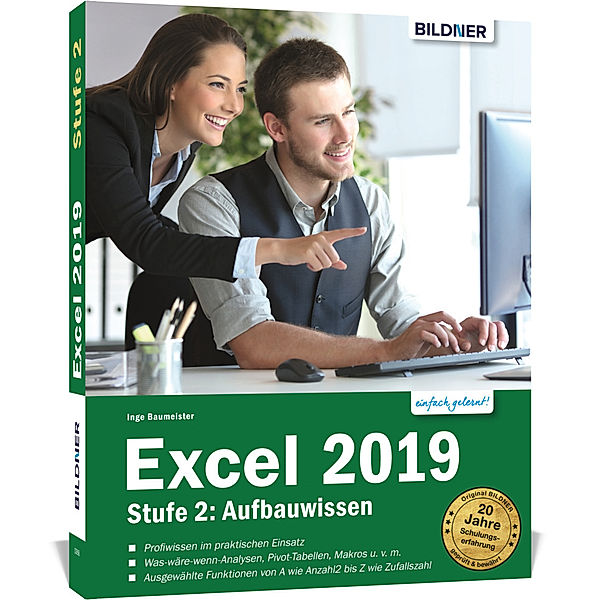 Excel 2019 - Stufe 2: Aufbauwissen, Inge Baumeister