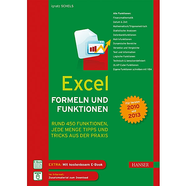 Excel Formeln und Funktionen, Ignatz Schels