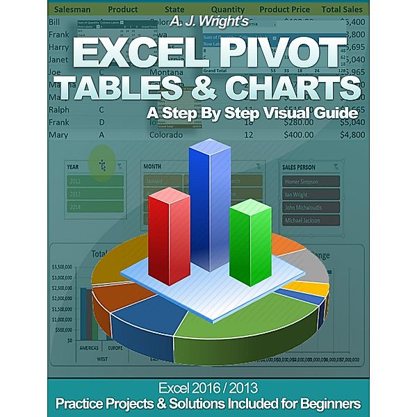 Excel Pivot Tables & Charts - A Step By Step Visual Guide, A. J. Wright