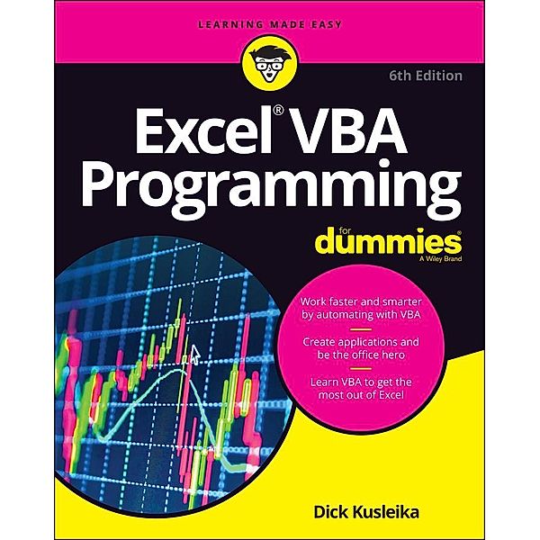 Excel VBA Programming For Dummies, Dick Kusleika