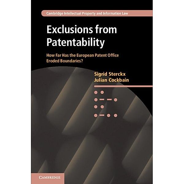 Exclusions from Patentability, Sigrid Sterckx