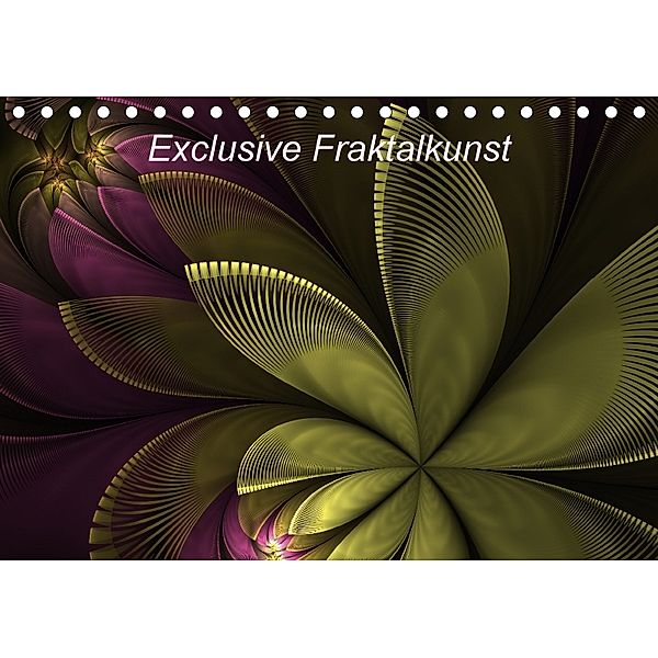Exclusive Fraktalkunst (Tischkalender 2018 DIN A5 quer), gabiw Art