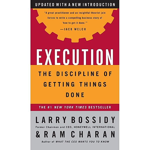 Execution, Larry Bossidy, Ram Charan, Charles Burck