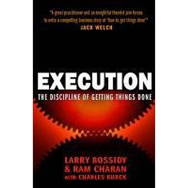 Execution, Larry Bossidy, Ram Charan
