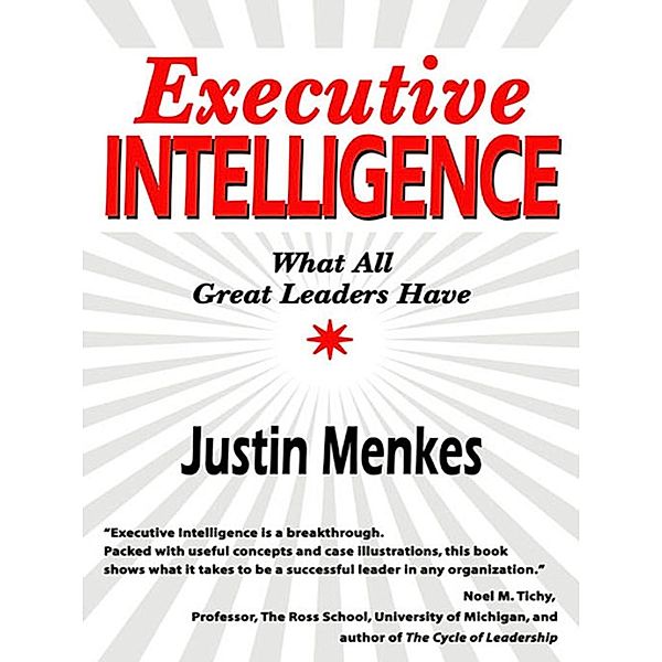 Executive Intelligence, Justin Menkes