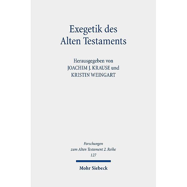 Exegetik des Alten Testaments