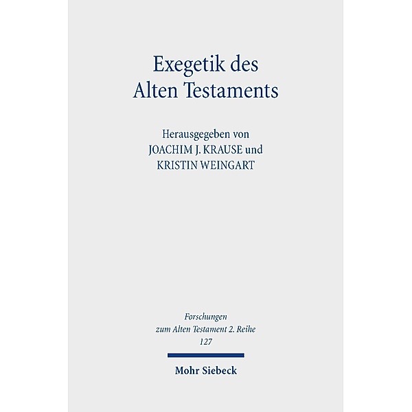 Exegetik des Alten Testaments