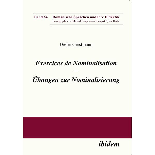 Exercices de nominalisation, Dieter Gerstmann