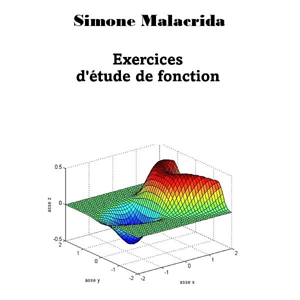 Exercices d'étude de fonction, Simone Malacrida