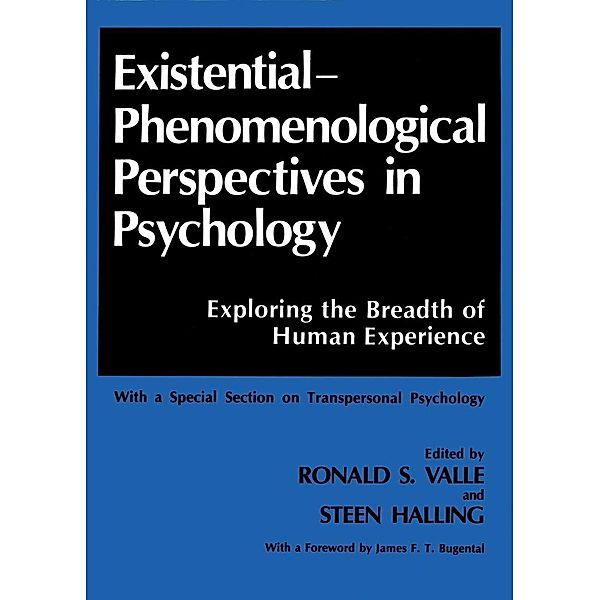 Existential-Phenomenological Perspectives in Psychology