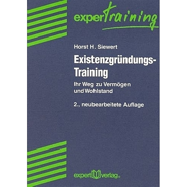 Existenzgründungs-Training, Horst H. Siewert