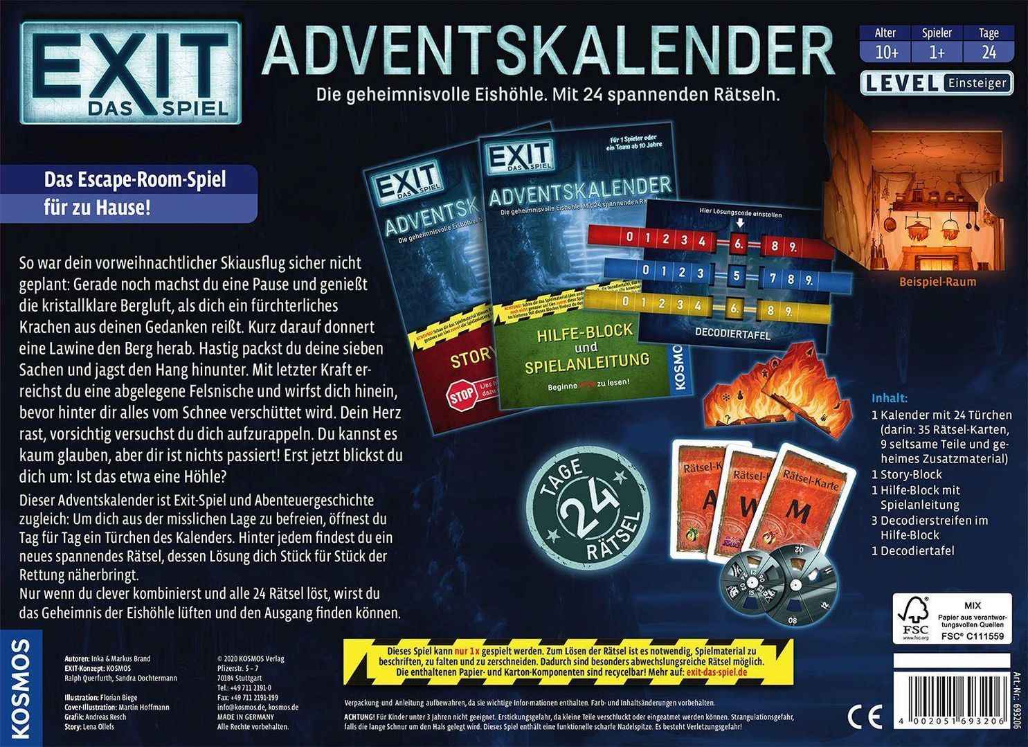 EXIT - Das Spiel: Adventskalender Spiel bestellen | Weltbild.de