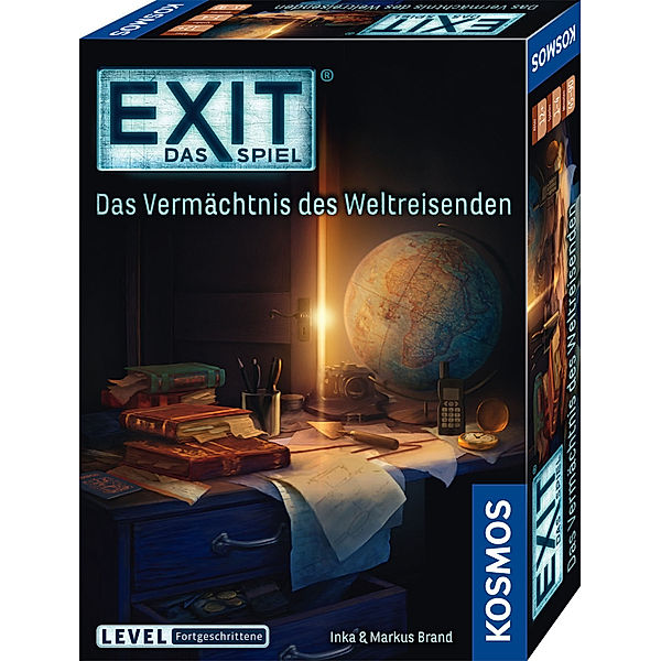 KOSMOS EXIT® - Das Spiel: Das Vermächtnis des Weltreisenden, Inka Brand, Brand Markus